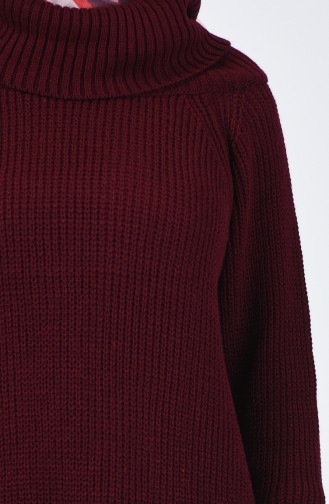 Weinrot Pullover 0551-05