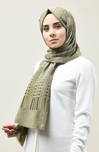 Light Khaki Green Shawl 70147-03