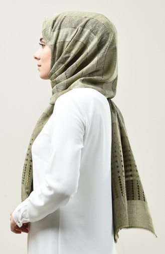 Light Khaki Green Shawl 70147-03