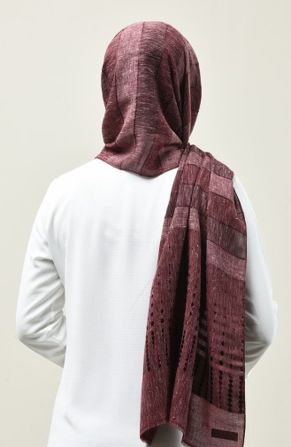 Dark Claret Red Shawl 70147-05