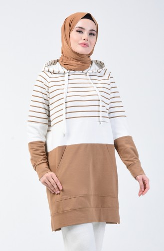 Milk Coffee Sweatshirt 0828-04