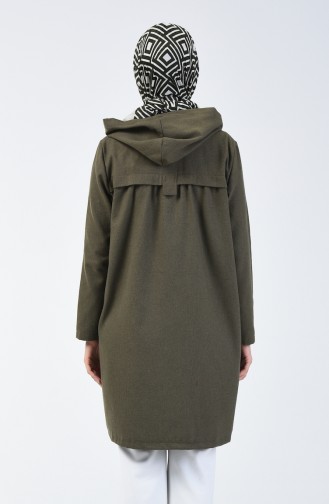 Cape mit Kapuze 2050-01 Khaki 2050-01