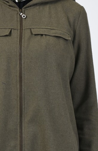 Cape mit Kapuze 2050-01 Khaki 2050-01