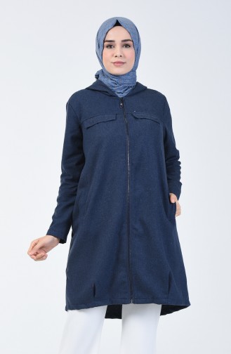 Hooded Cape Navy Blue 2050-03