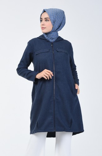 Hooded Cape Navy Blue 2050-03
