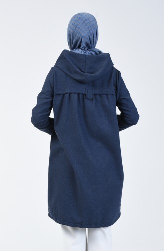 Hooded Cape Navy Blue 2050-03