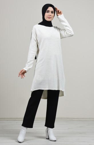 Cream Sweater 1223-03