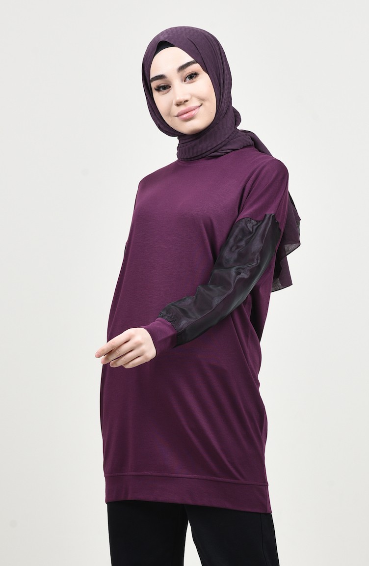 Pembe Bayan Kol Detayli Sweatshirt 8kal16938ik909 Koton