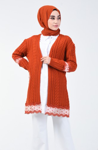 Brick Red Cardigans 4890-01