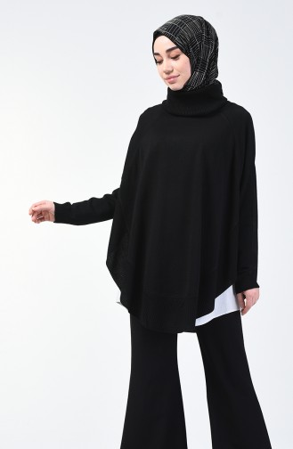 Black Poncho 1404-05