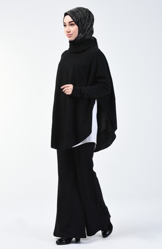 Black Poncho 1404-05