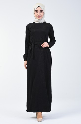 Black İslamitische Jurk 4205-01