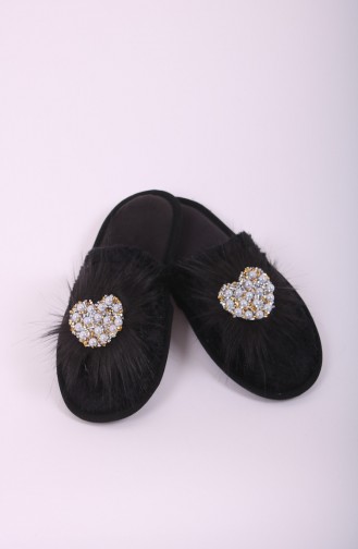 Black Woman home slippers 31-01