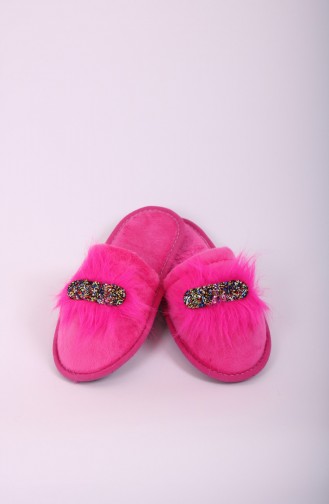 Pink Women`s House Slippers 32