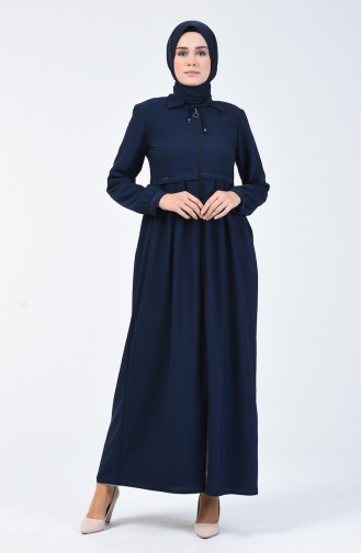 Navy Blue Abaya 5314-03