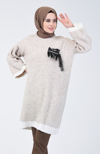 Beige Sweater 9K6900000T-04