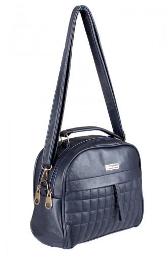 Women´s Shoulder Bag Navy Blue 3014-02