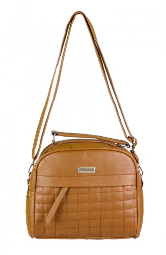 Women´s Shoulder Bag Brown Tobacco 3014-04