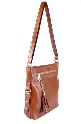 Tobacco Brown Shoulder Bag 3015-04