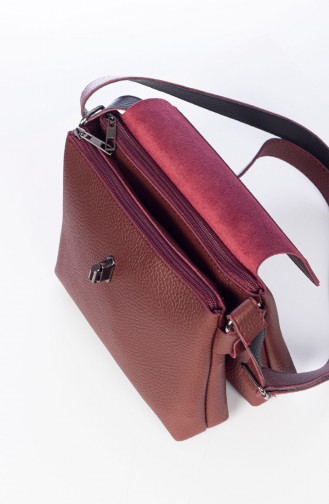 Women´s Cross Shoulder Bag Bordeaux 3017-03