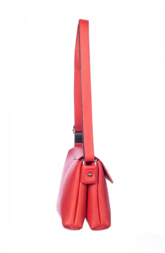 Damen Kreuz Schultertasche 3017-06 Rot 3017-06