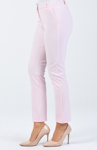 Classic Trousers with Pocket Detail 3109pnt-03 Powder 3109PNT-03