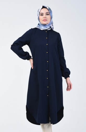 Navy Blue Tuniek 1240-09