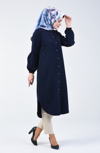 Navy Blue Tuniek 1240-09