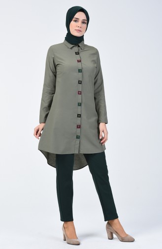 Khaki Tunics 6437-07