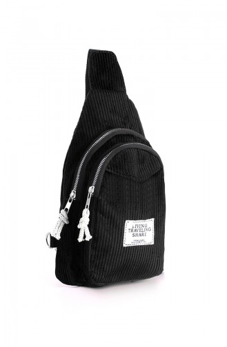Women´s Waist Bag Black 4010SI
