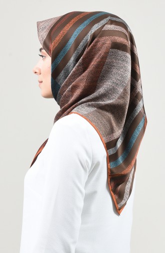 Brown Hoofddoek 90665-09