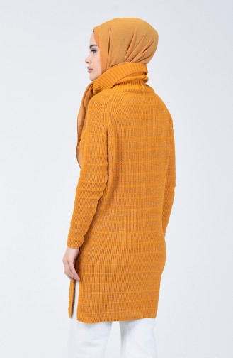 Tricot Silvery Sweater Mustard 5021-01