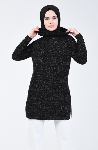 Tricot Silvery Sweater Black 5021-03