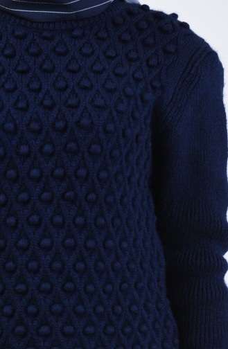 Navy Blue Sweater 7053-11