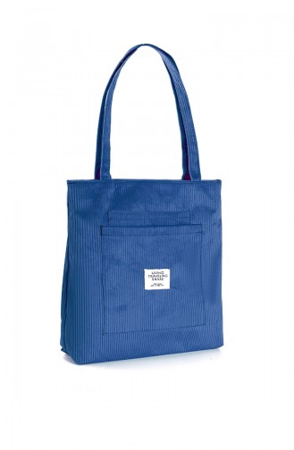 Blau Schultertasche 253MA