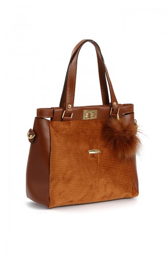 Women´s Shoulder Bag Brown 254KA