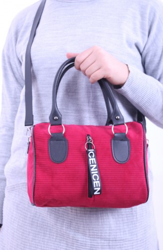 Damen Schultertasche ERD03-07 Rot 03-07