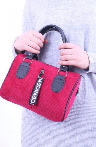 Damen Schultertasche ERD03-07 Rot 03-07