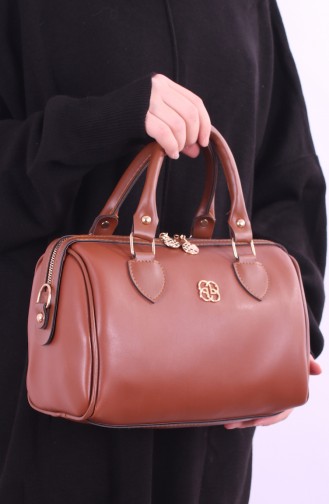 Tobacco Brown Shoulder Bag 17-03