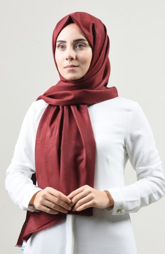 Dark Claret Red Shawl 13166-06