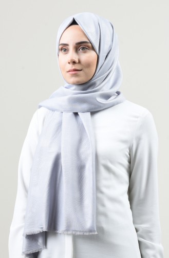 Light Gray Shawl 13166-09