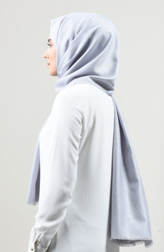 Light Gray Sjaal 13166-09