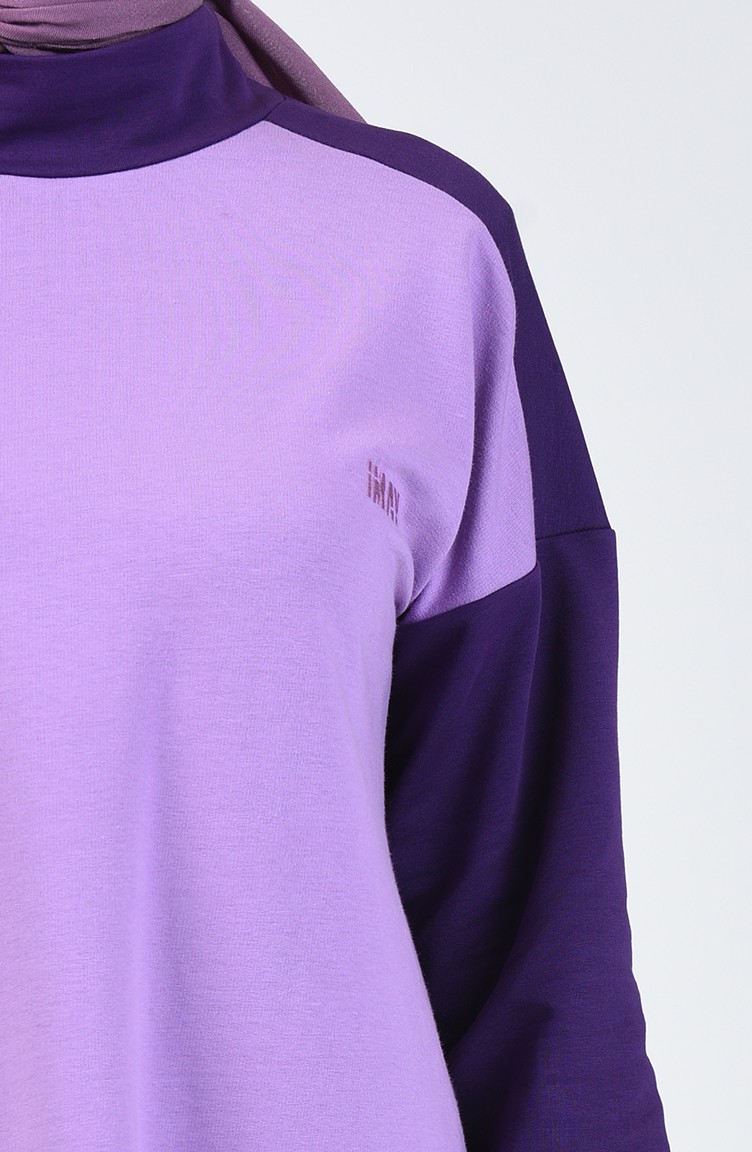 Sweatshirt Lilac Purple 0415-02 | Sefamerve