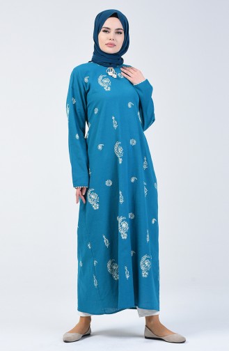 Turquoise Tuniek 0060-05