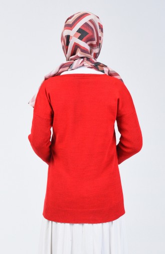 Claret Red Sweater 0510-03