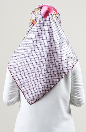 Patterned Rayon Scarf Cherry 2457-11