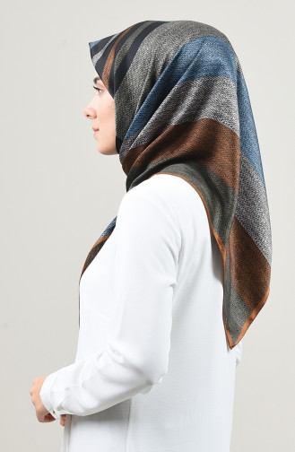 Echarpe Couleur Brun 90665-05