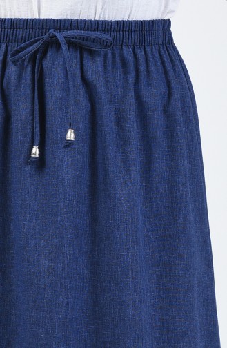 Navy Blue Skirt 1380ETK-02