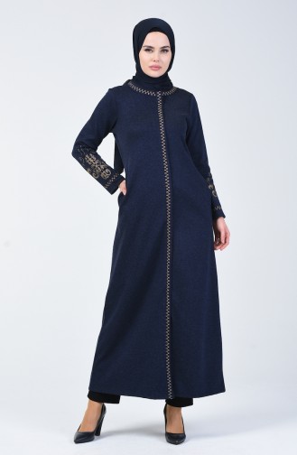 Navy Blue Abaya 5127-03