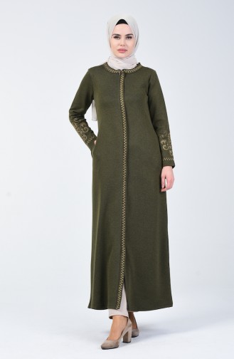 Khaki Abaya 5127-04